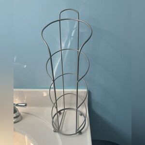 Toilet paper rack holder . Can hold up to 4 rolls